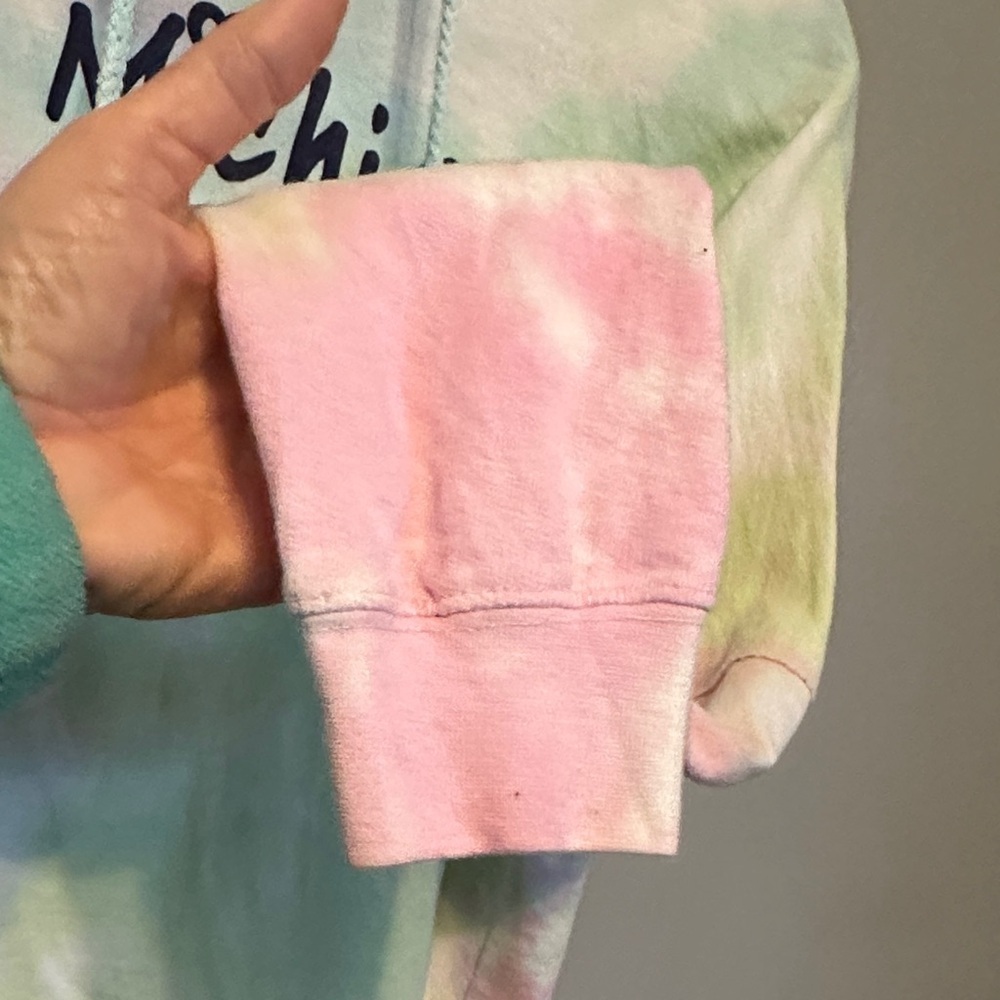 Pastel Tie-Dye Lake Michigan Hoodie - Picture 6 of 9